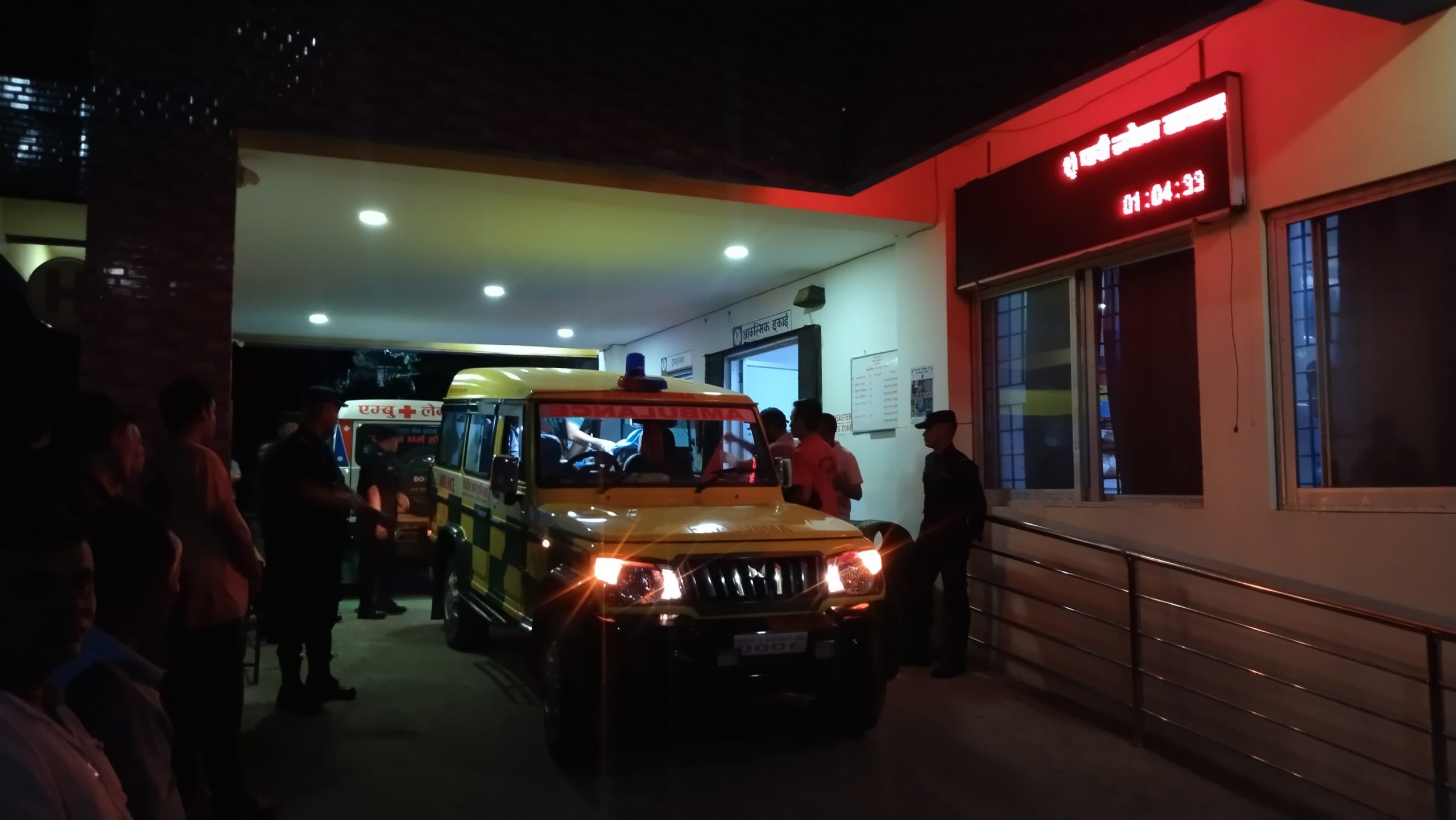 घाइते ६ जनालाई जिल्ला अस्पतालबाट बिराटनगर नोबेल रेफर गरियो