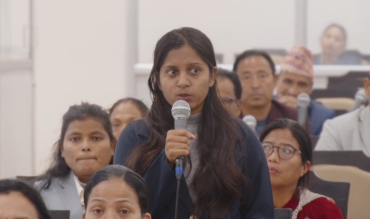 २६ वर्षीया रुवी बनिन् प्रतिनिधिसभाको उपसभामुख